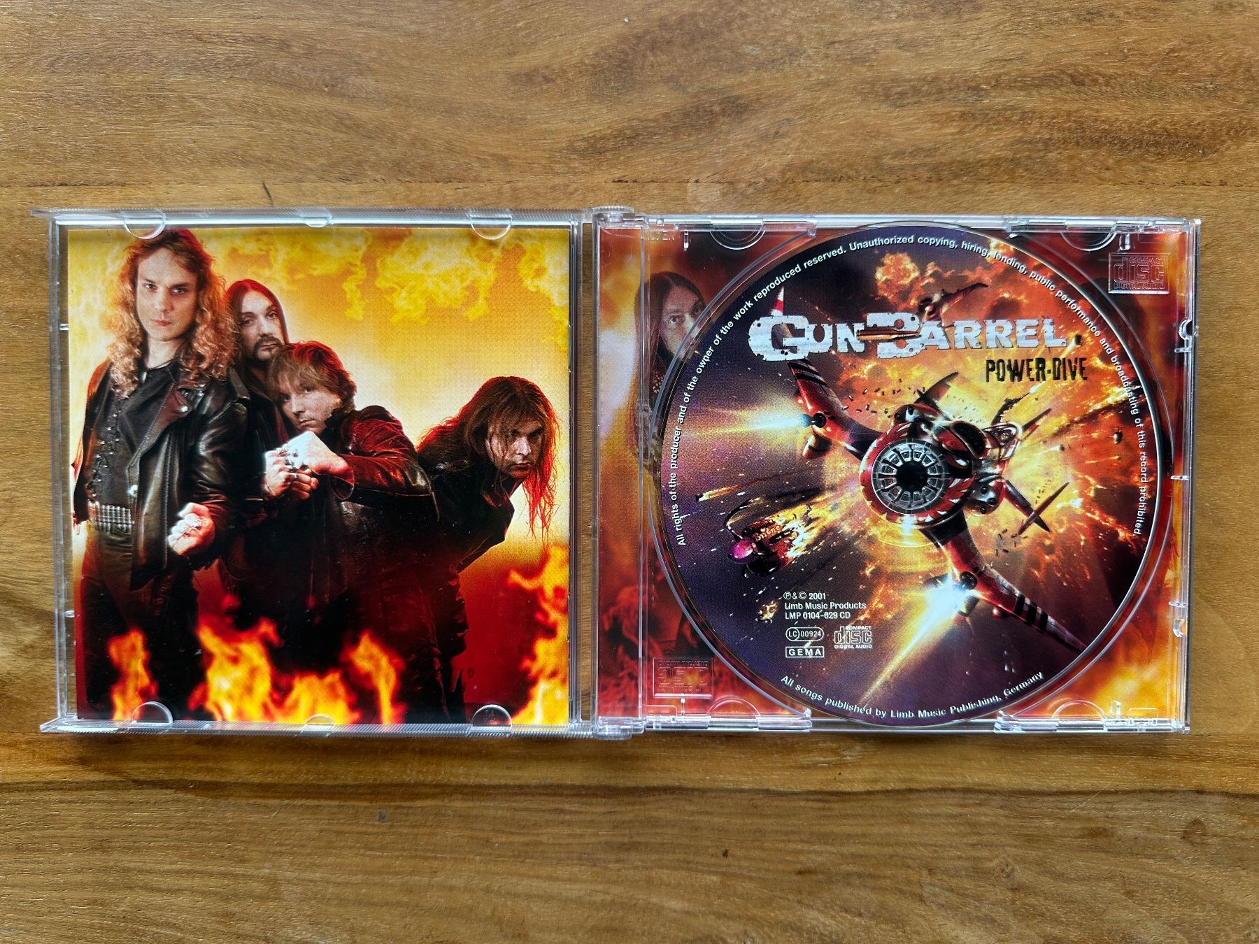 CDs: Gun Barrel ‎– Power-Dive (CD) – Gebraucht aus Horgen von flyingpenguin2000 1