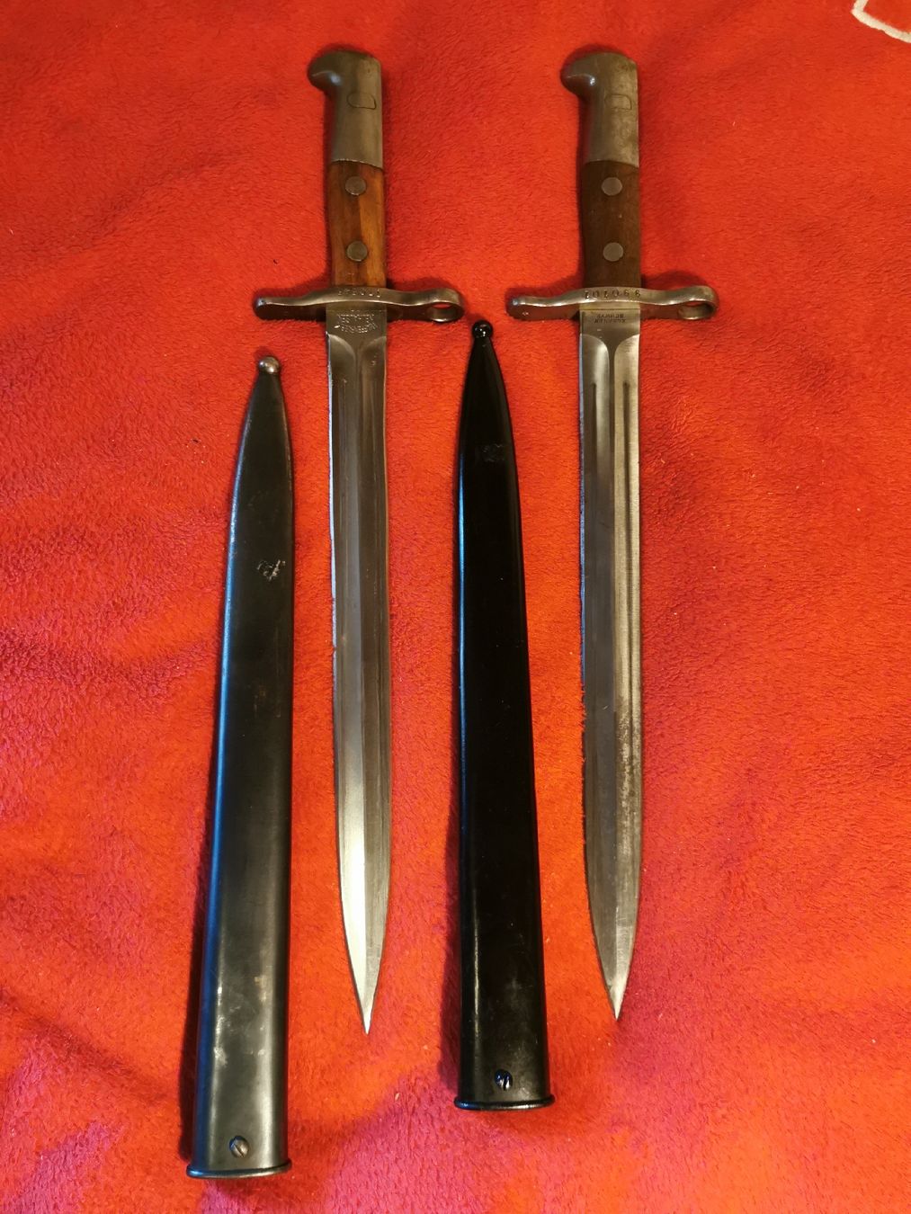 Schweizer Armee Armi bianche: 2Schweizer Bajonette 1918 – Usato da Mellingen venduto da fra_g7y8 3