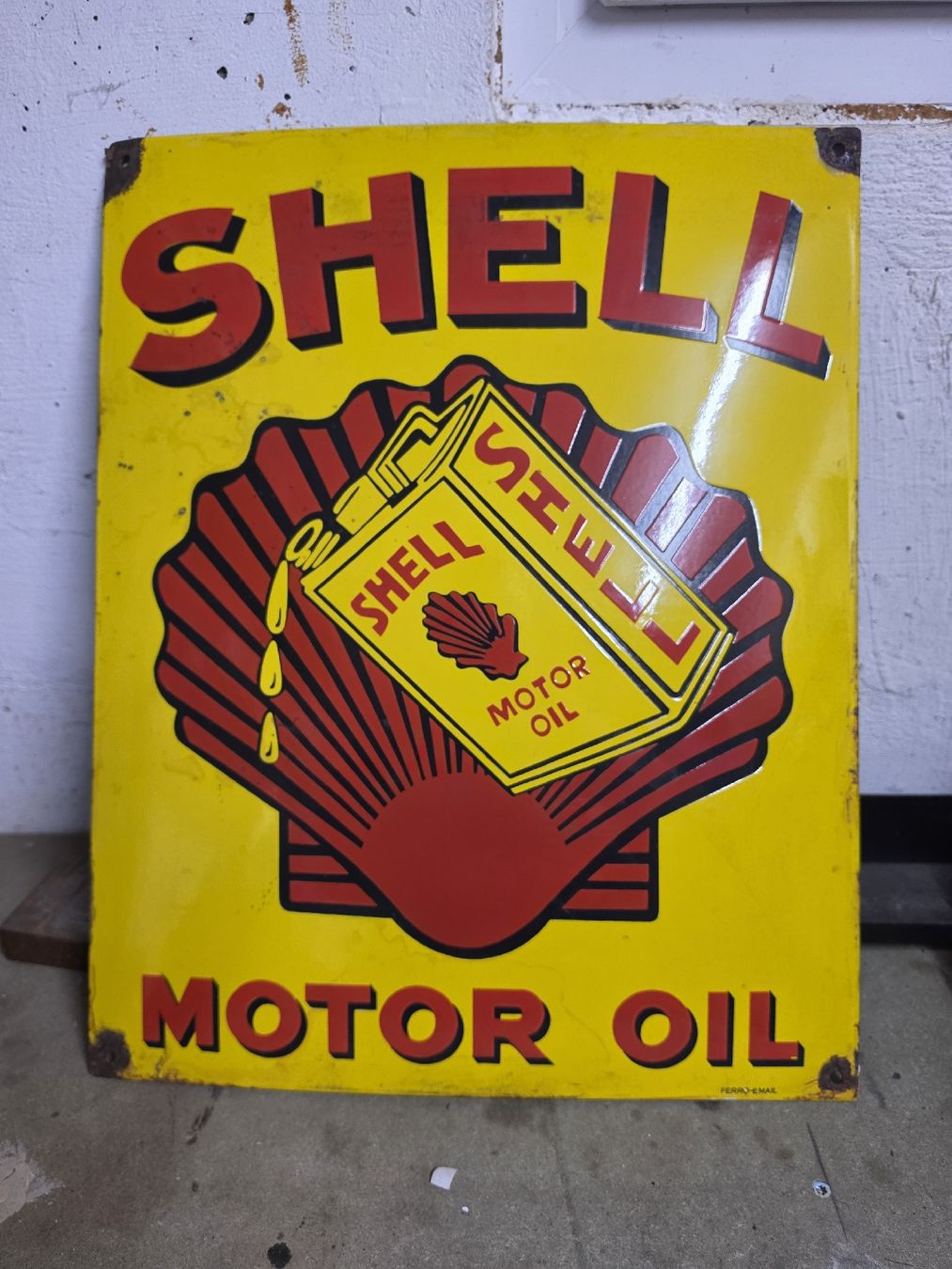 Shell Ecriteaux: shell blechschild – D'occasion à Müllheim Dorf par mkl_vz52
