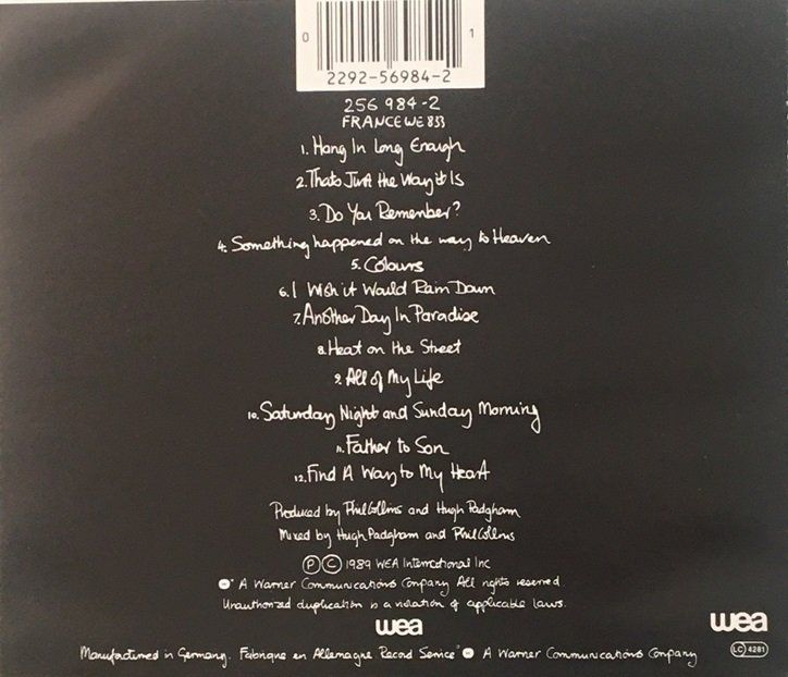 CD: Phil Collins – ...but seriously – Usato da Grüningen venduto da azulgris 1