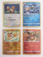 Pokemon Evoli, Aquana, Blitza Flamara Reverse holo