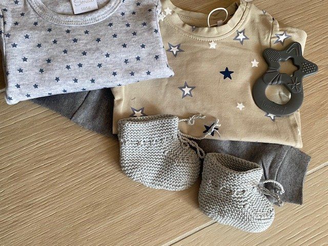 Lotti & Set di vestiti: neues Baby Set Gr. 56 – Nuovo (secondo la descrizione) da Staufen venduto da Nasli 1