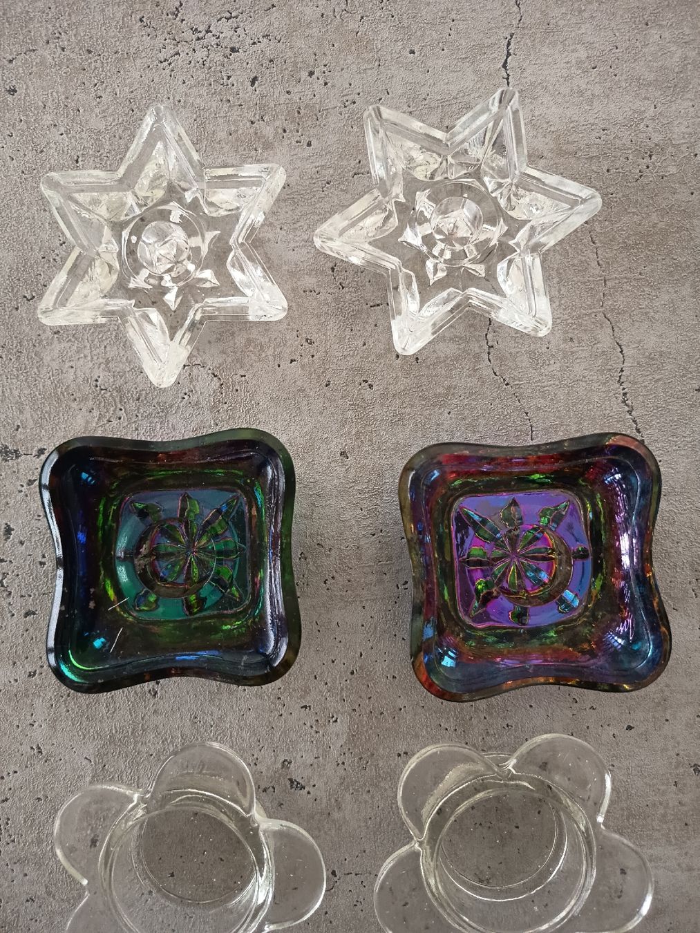 Gläser: Mini Kerzenhalter Glas 6 Stück  – Gebraucht aus Wangen b. Olten von crea_look 2