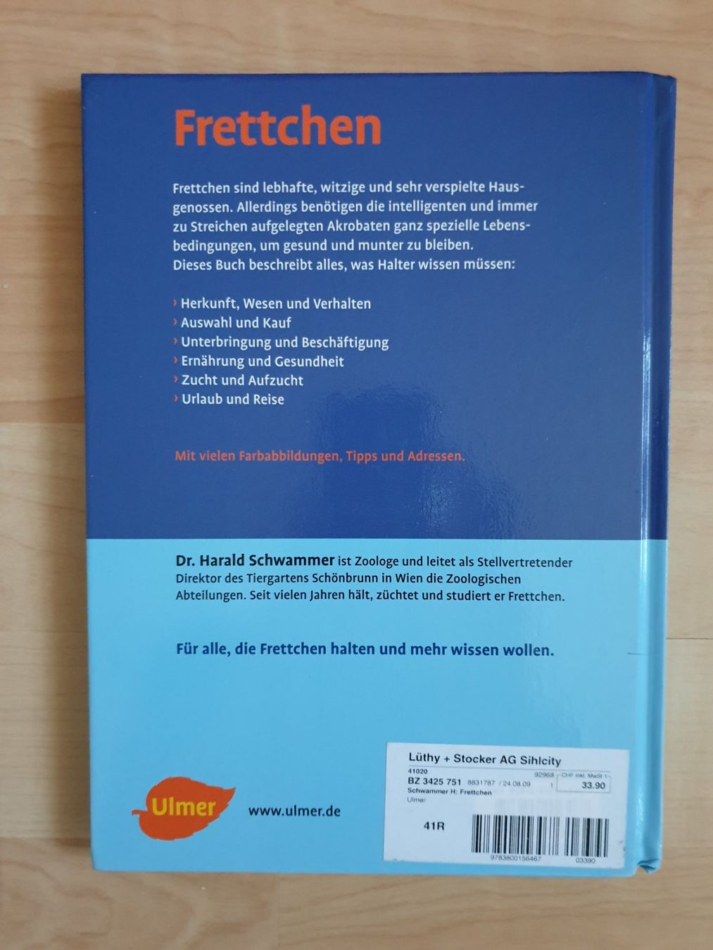 Libri: Frettchen - Harald Schwammer Buch – Nuovo (secondo la descrizione) da Zürich venduto da pau_y8mv 1