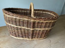 Grosser Weidekorb handmade
