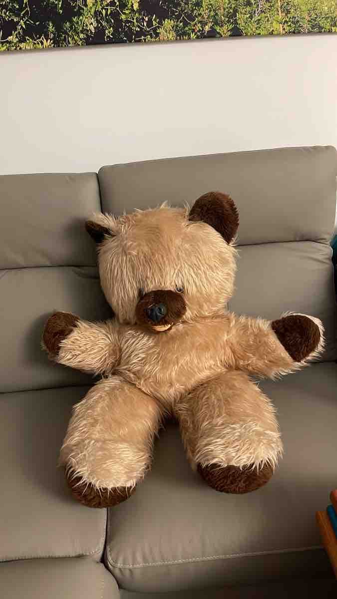 Giocattoli: Teddybär Plüschtier beige braun gross – Usato da Boningen venduto da LAZ