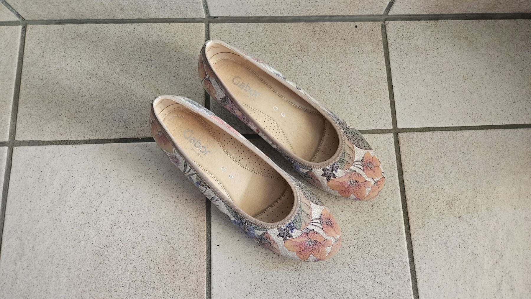 Gabor Scarpe da donna: Gabor Ballerina Grösse 40 – Nuovo (secondo la descrizione) da Lippoldswilen venduto da topmodel62 1