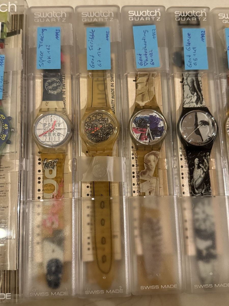 Swatch Uhren: 9 seltene Swatch Uhren 1992-1994 – Gebraucht aus Fräschels von arn_9gjp 2