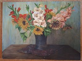 Ölgemälde. Henni de Korte. 1946. 800x600mm