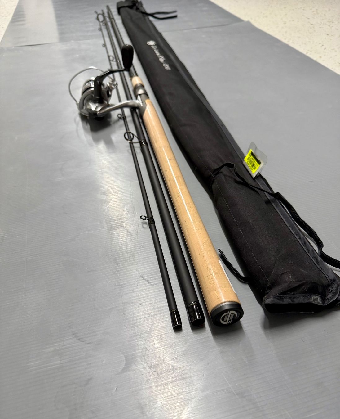 Stucki Thun Canne da pesca: Stucki Thun 3.90m Zapfenrute Combo – Nuovo e nell'imballaggio originale da Trimbach venduto da duri.. 2