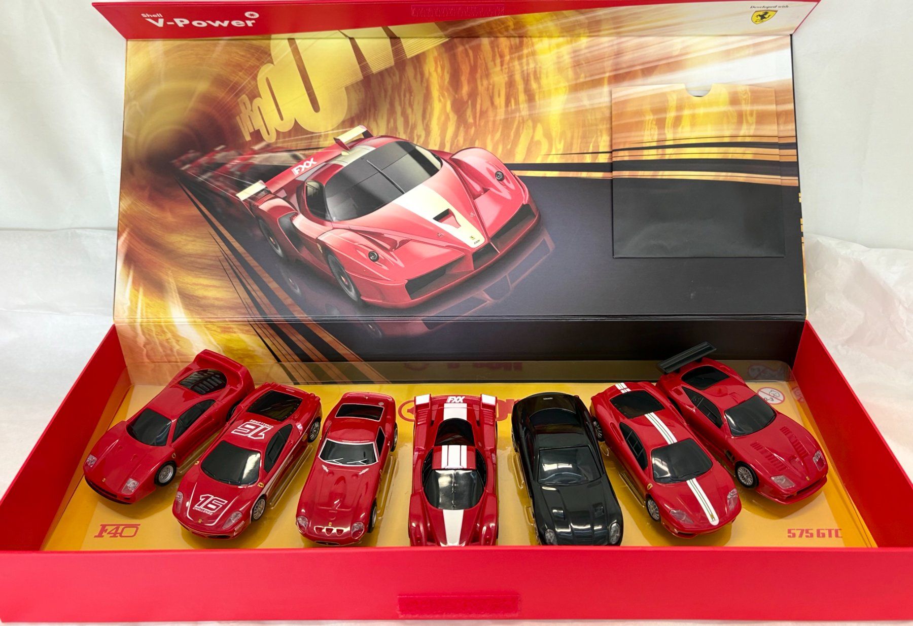 Ferrari Modellini d'auto: Ferrari Shell V-Power 7er Set – Usato da Zürich venduto da Drahtzug