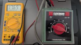Fleischmann Transformator 720 Modellbahn gebraucht.