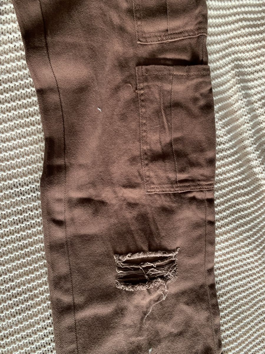 Shein Pantaloni: Pantalon large brun – Nuovo e nell'imballaggio originale da Montreux venduto da Izapeche811 8