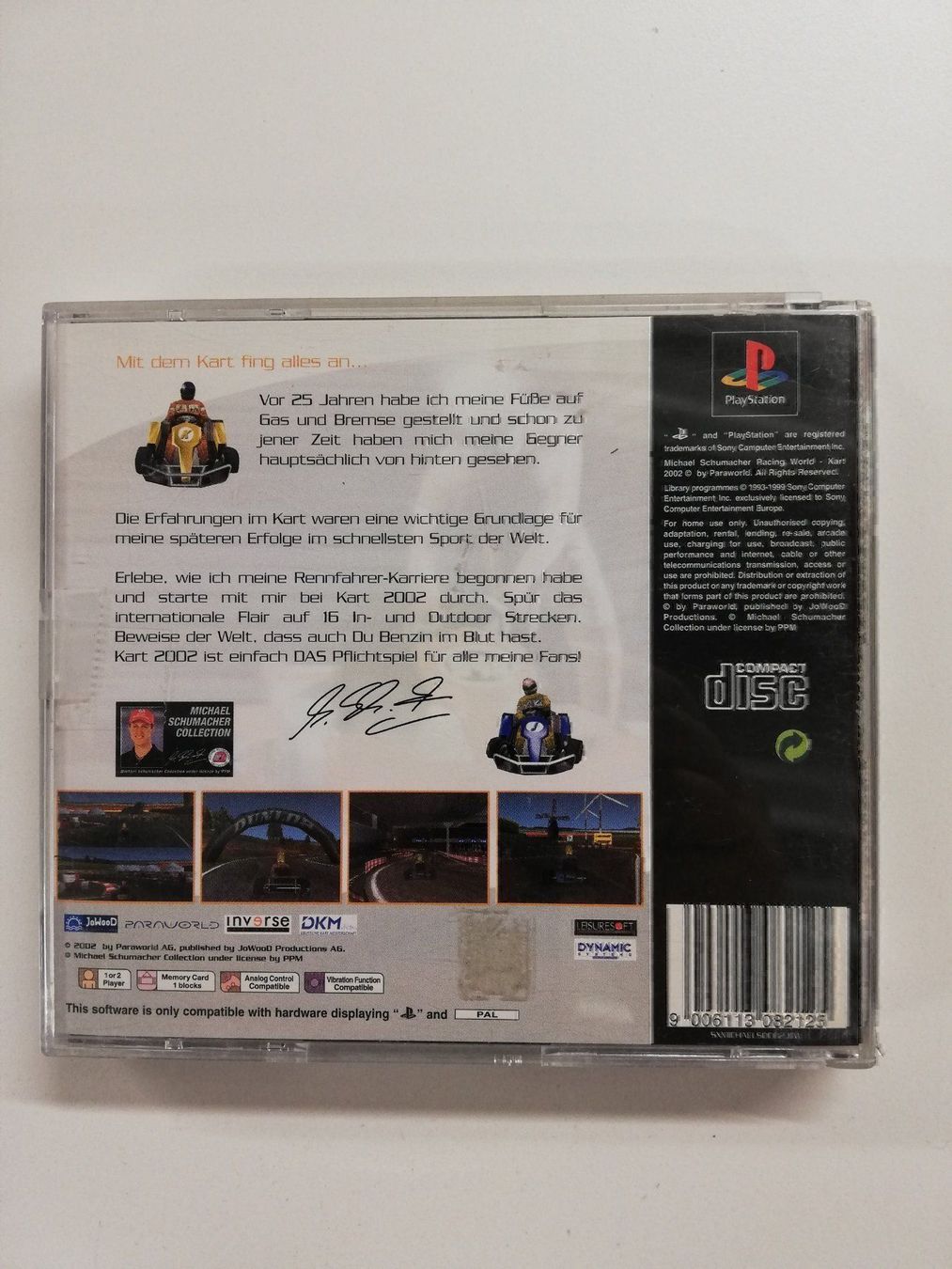 Sony Giochi: Michael Schumacher Kart 2002 / Sony PS1 – Usato da St. Gallen venduto da zorro_dc 1