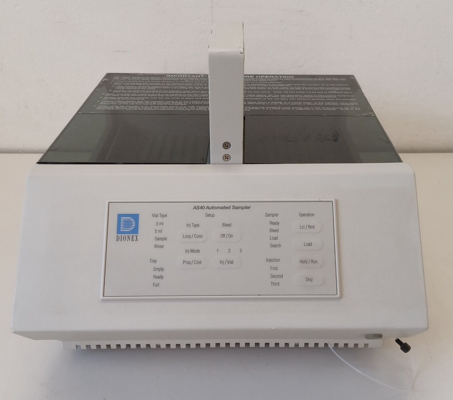 Accessori da laboratorio: Dionex AS 40 Automated Sampler – Difettoso da Niederdorf venduto da LeptonAG_Labor 1