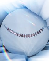 Silberarmband mit Chocolate Mondstein