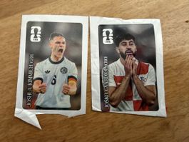 Panini WM 2026 Sticker Kimmich und Gvardiol