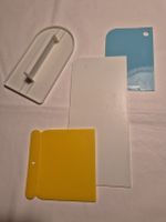Teigschaber Set 4-teilig Kunststoff guter Zustand