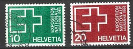 BRIEFMARKEN - SCHWEIZ - EXPOSITION NATIONAL - LAUSANNE 1964