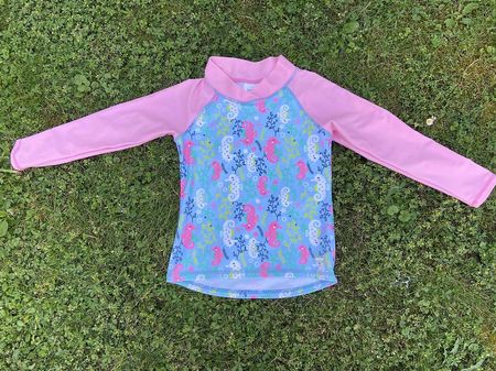 UV-Schutz Shirt BANZ Gr. 6 Jahre UPF 50+  Seepferdchen