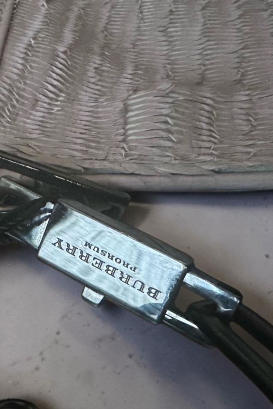Burberry Borse da donna: Burberry Clutch – hellrosa Leder – Nuovo e nell'imballaggio originale da Genève venduto da Frippop 3
