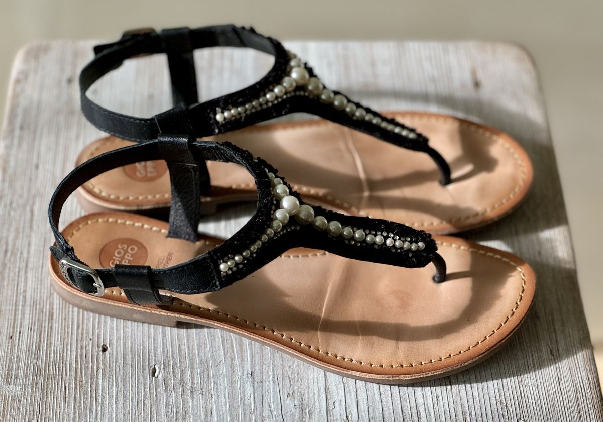 Damenschuhe: Sandalen / Flip-Flops von GIOSEPPO, Gr. 38 – Gebraucht aus Chur von Lilo_Pulver 1