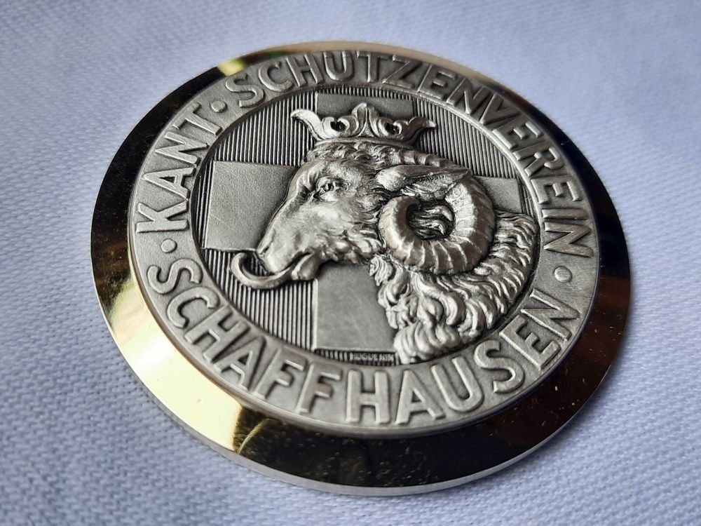 Medaglie: Schützenabzeichen, Medaille, Schaffhausen – Usato da Weinfelden venduto da JoeBaer 1