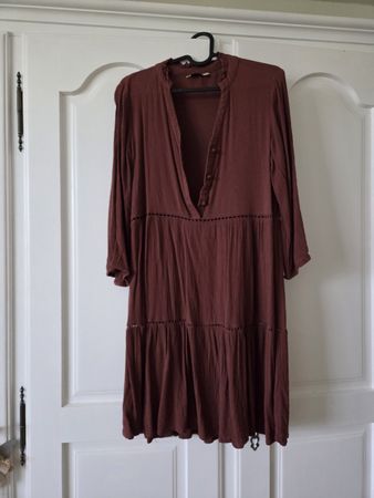 Kleid rostrot Grösse XS (oversize) 