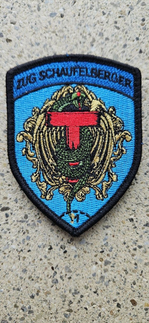 Schweizer Armee Placchette & Badge: *** Zug,s Badge mit klett *** – Nuovo e nell'imballaggio originale da Riedholz venduto da fr_sIruP