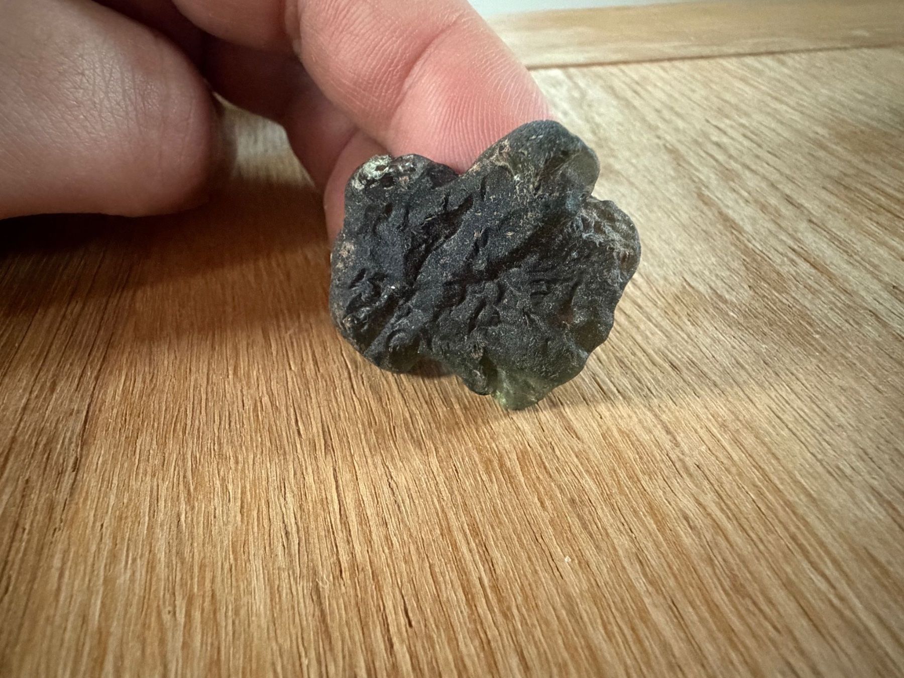 Pietre preziose: Moldavit 12,8g – Usato da Bottmingen venduto da lansan.on.youtube 2