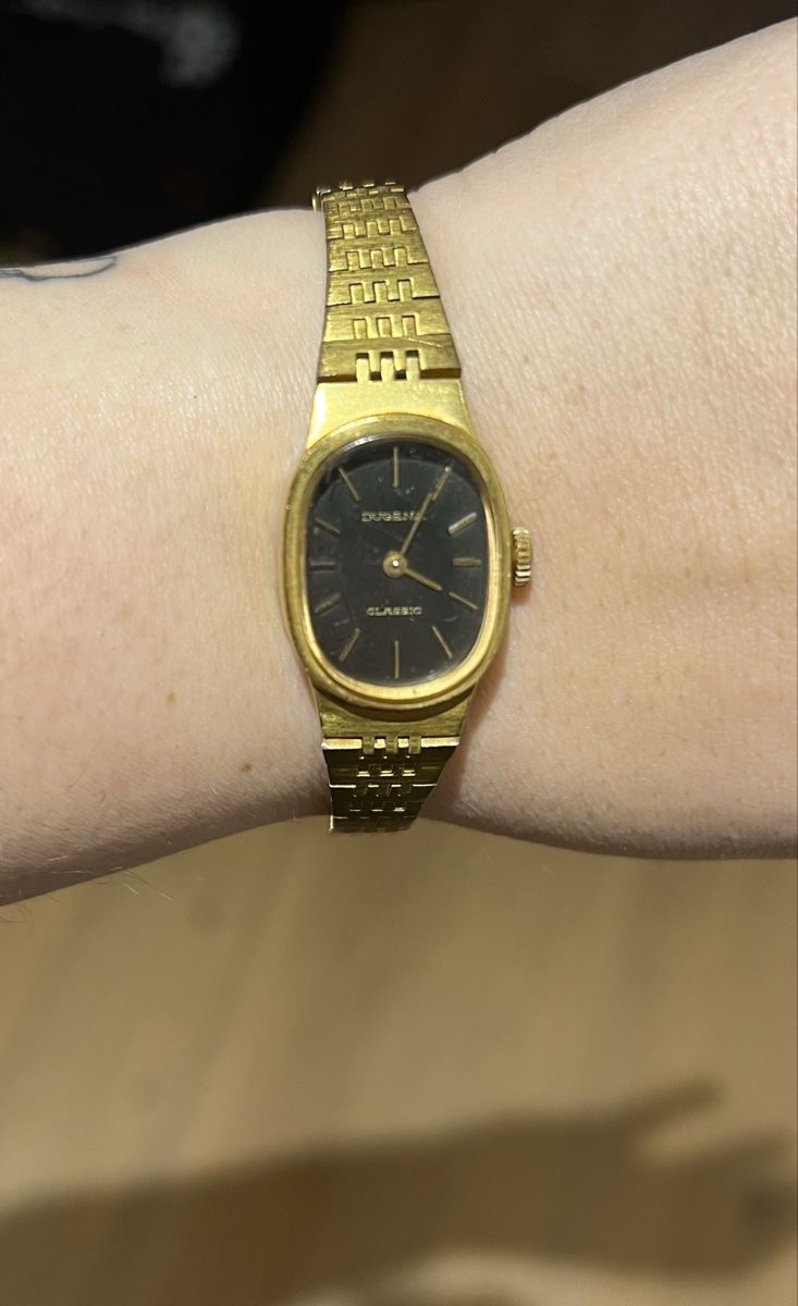 Dugena Orologi: Dugena Classic - vergoldet - vintage – Usato da Saland venduto da Francyherrera