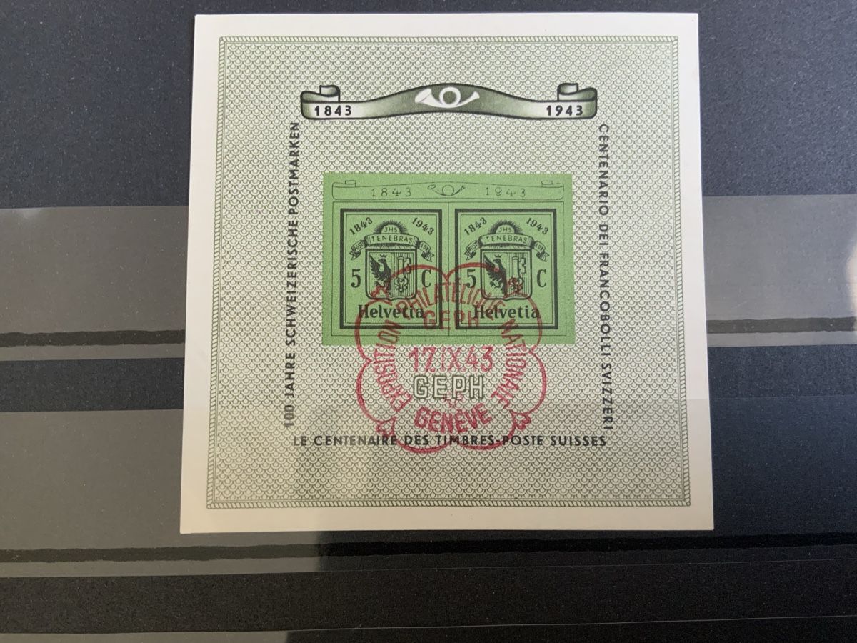 Alle Briefmarken: Briefmarken Blockausgabe – Gebraucht aus Binningen von chr_cr5n