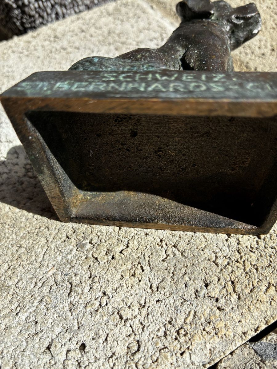 Sculture & Statue: Bronze Berhardiner von 1934 – Usato da Lengnau BE venduto da Warmbrodt 2