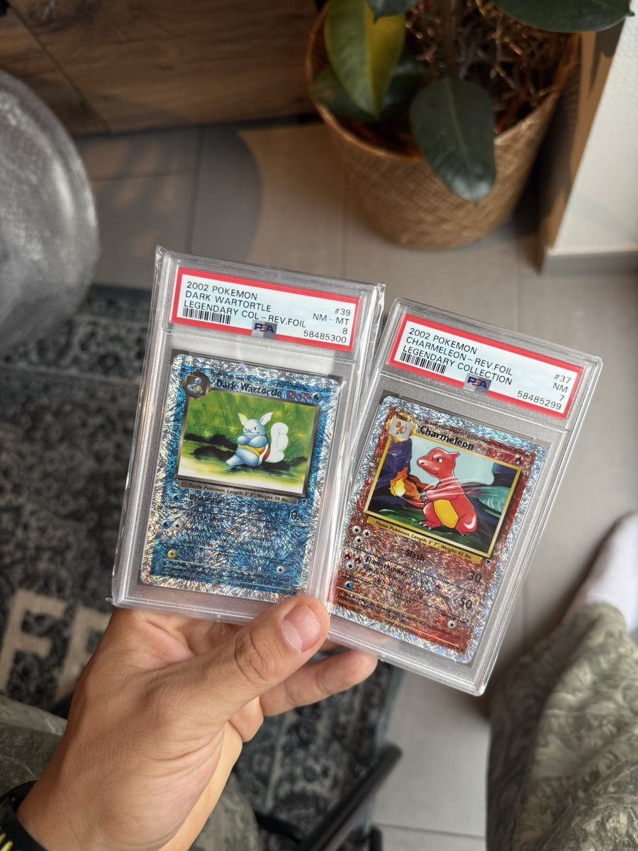 Pokémon Carte collezionabili: Legendary Collection Reverse Set PSA! Wartortle + Charmeleon – Usato da Baden venduto da Killian.Erdin