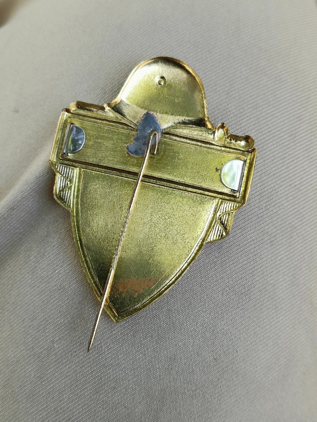 Schweizer Armee Placchette & Badge: Altes Abzeichen / Infanterie Schweiz  – Usato da Brugg AG venduto da Ente015 1