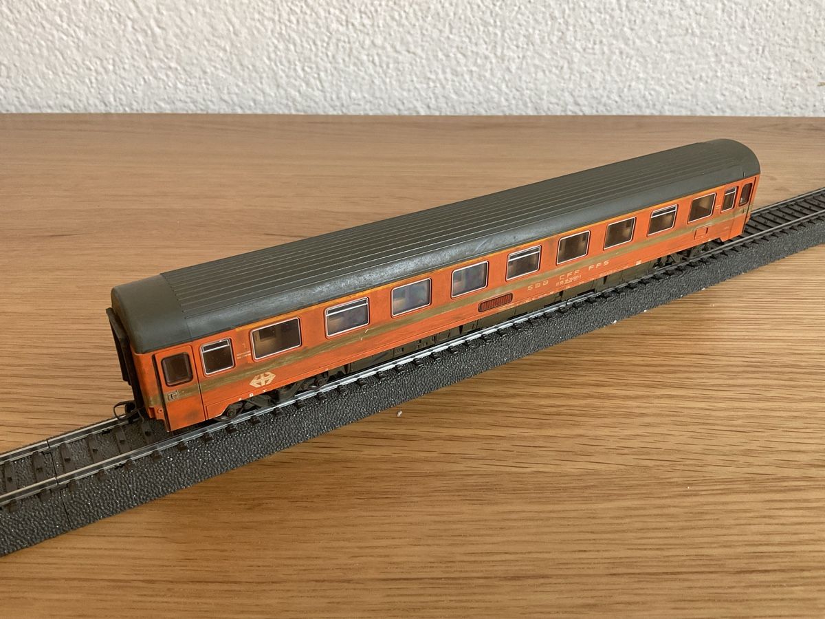 Roco Modellini di ferrovie: Eurofima Am der SBB gealtert – Usato da Winterthur venduto da Whitefish 4