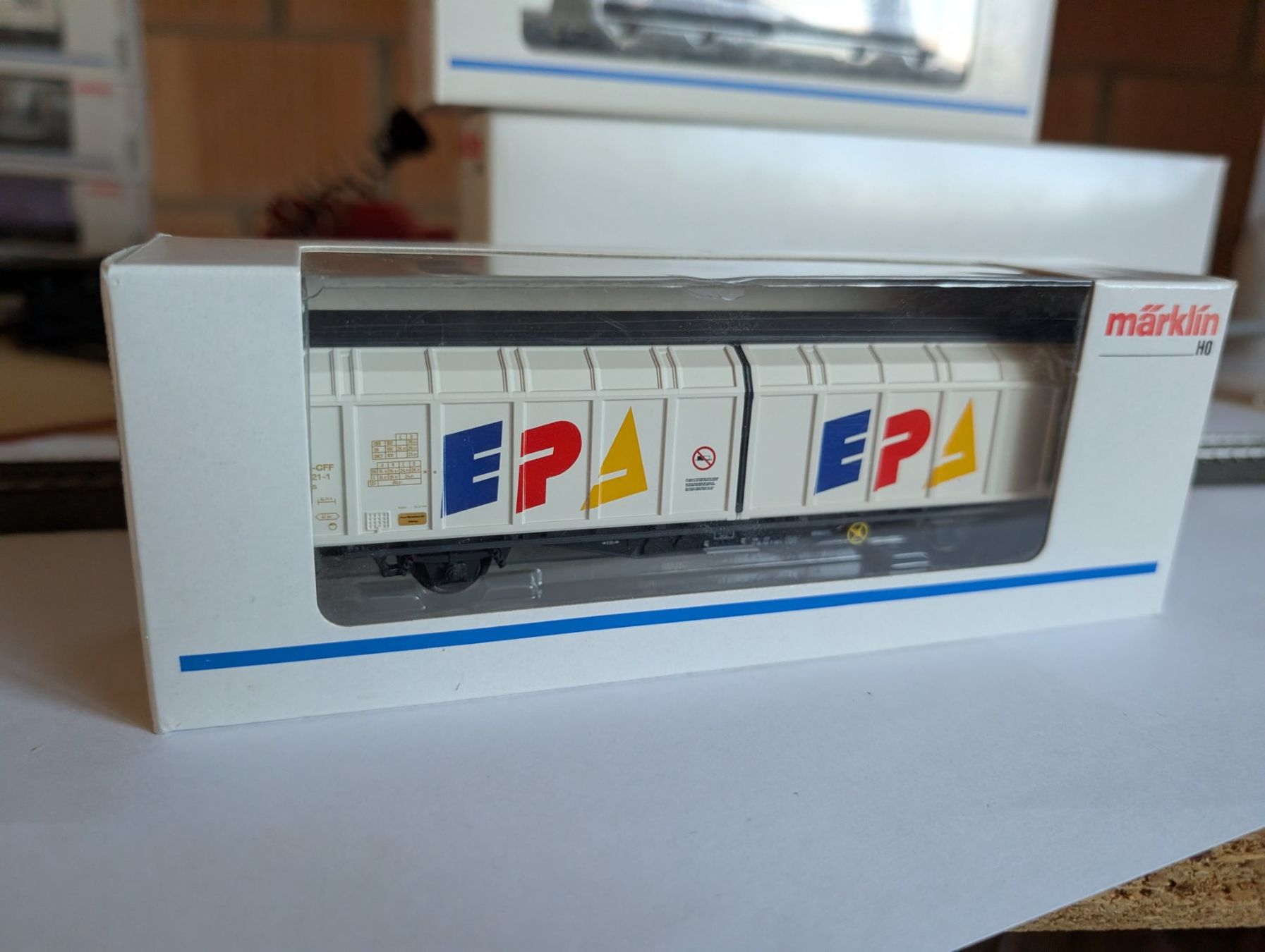 Märklin Modelleisenbahnen: Märklin HO Güterwagen EPA 2-achsig – Neu (gemäss Beschreibung) aus Steffisburg von Narzisse 1