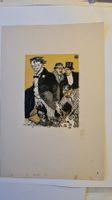 Edmond Bille Farblithografie "un dance