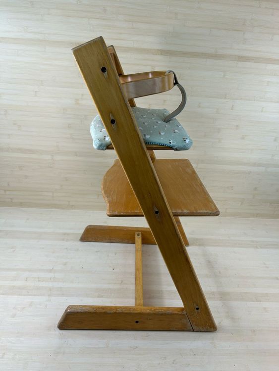 Stokke® Tripp Trapp inkl. Kissen & Holzbügel / Buche 5