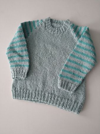 Kinderpulli handgestrickt