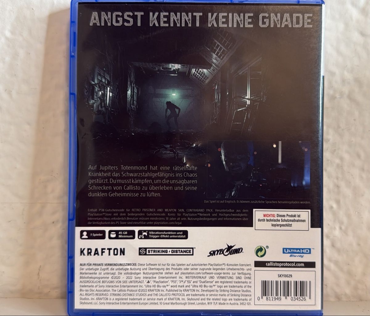 Sony Jeux: The Callisto Protocol PS5 Day One Edition – D'occasion à Ehrendingen par bubulence 1