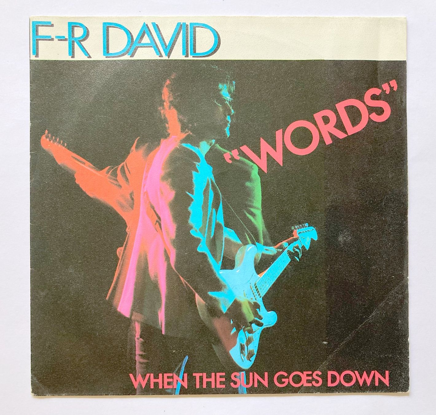 Dischi in vinile: F.R. DAVID - WORDS – Usato da Bottens venduto da hotter-than-hell