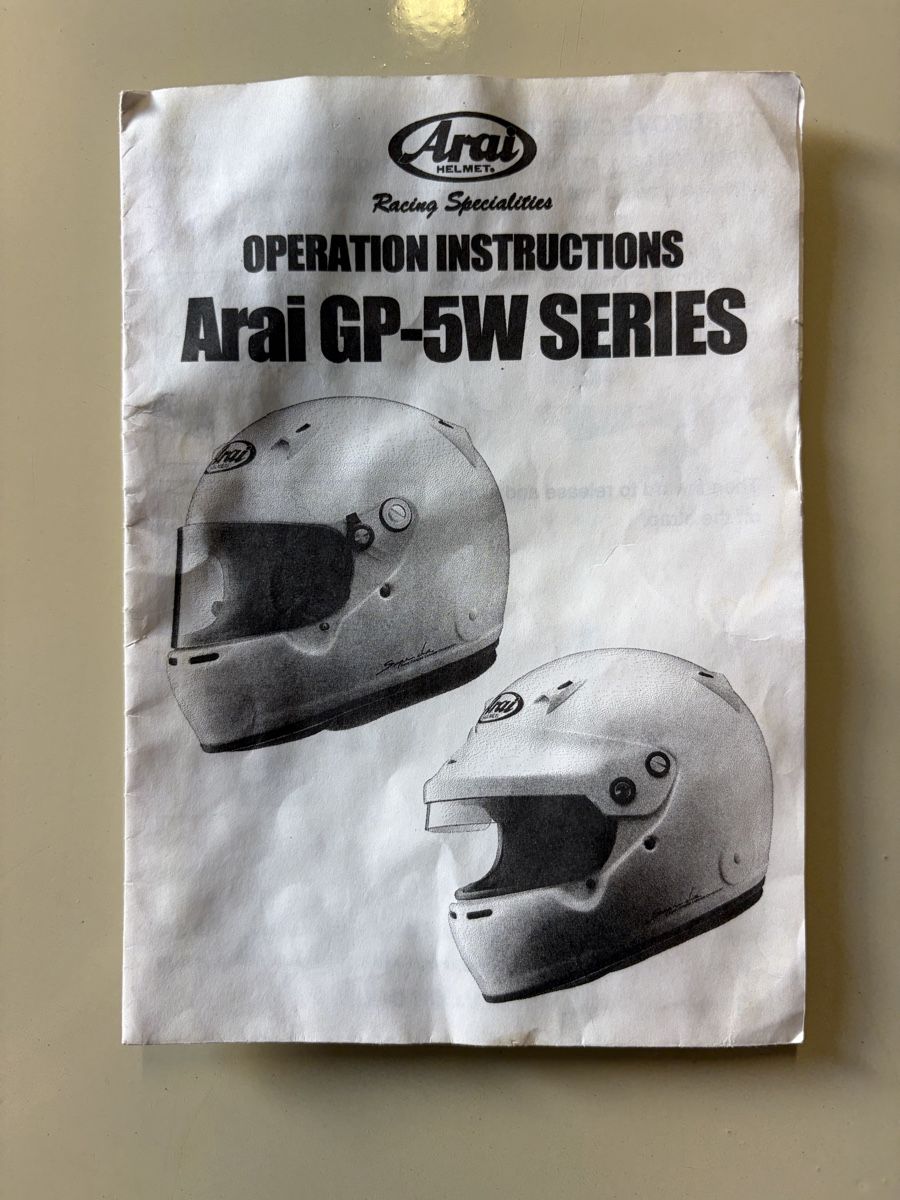 Arai Caschi & visiere: Helm Arai Motorsport – Usato da Seftigen venduto da dolisprint 2