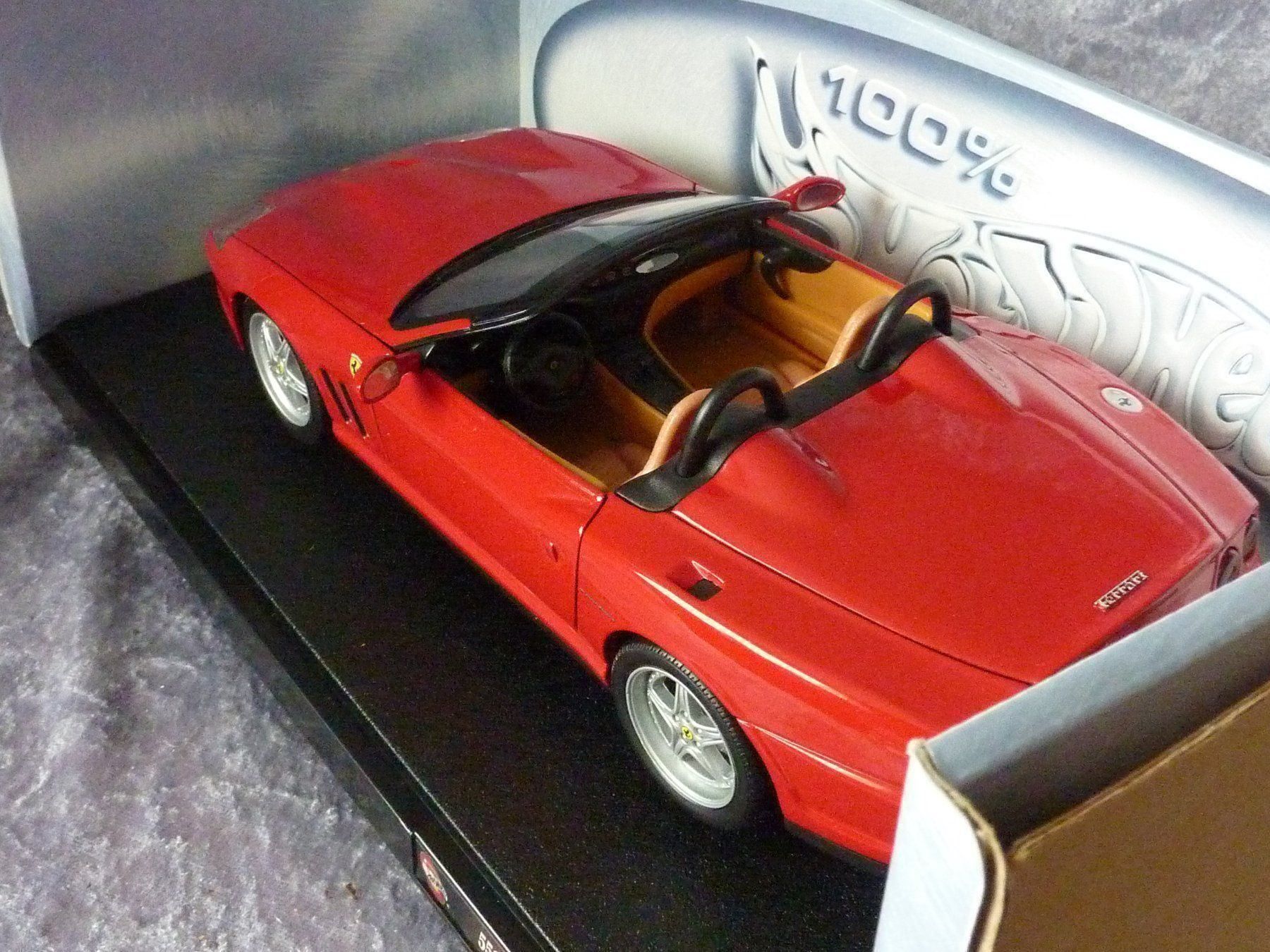 Hot Wheels Modellini d'auto: Ferrari 550 Barchetta 1:18 – Nuovo e nell'imballaggio originale da Dürrenäsch venduto da modellautos4you 4