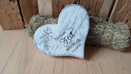 Shabby Chic Herz 2, 250 x 210 x 30mm