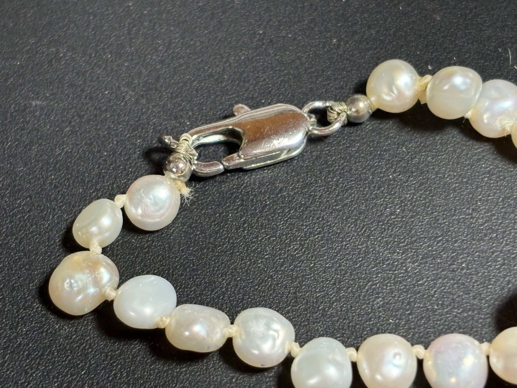 Catenine: Wunderschöne echte Perlenkette – Usato da St. Peterzell venduto da verena40 7