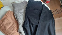 H&M Hosen gr.34,braun und kurze Beinlänge
