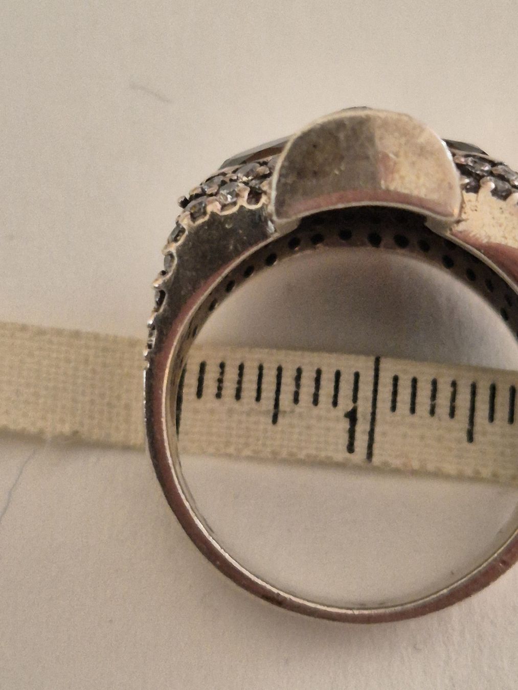 Anelli: Ring Totenkopf Sterling Silber 925 Damenring – Usato da Russikon venduto da eunicetungol 2
