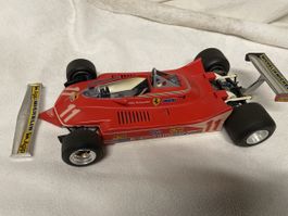 Ferrari F 1 von Jody Scheckter Pvc Modell 1:12