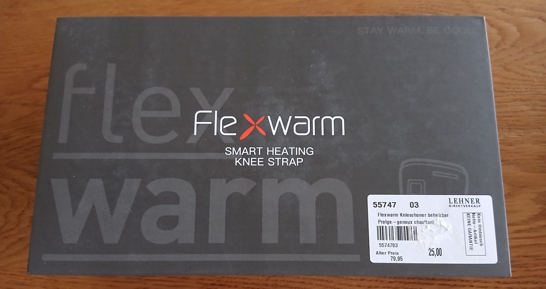 Heizgeräte: Knieschoner Einführung, Marke Flexwarm – Neu (gemäss Beschreibung) aus Sirnach von Rkressig 2